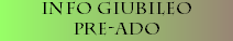 Info Giubileo Pre-Ado